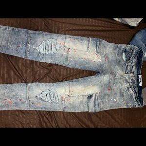 Light blue jeans